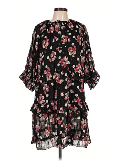 Pre-owned Vici Casual Dress In Black