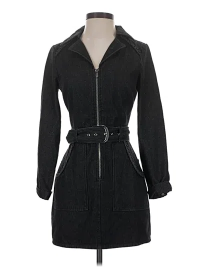 Pre-owned Vici Casual Dress In Black