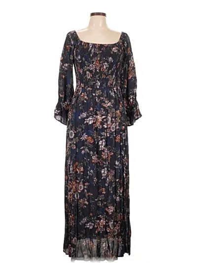 Pre-owned Vici Casual Dress In Blue