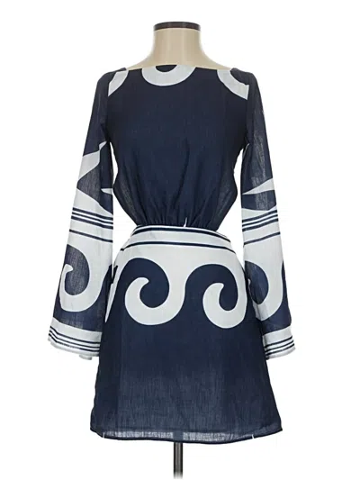 Pre-owned Vici Casual Dress In Blue