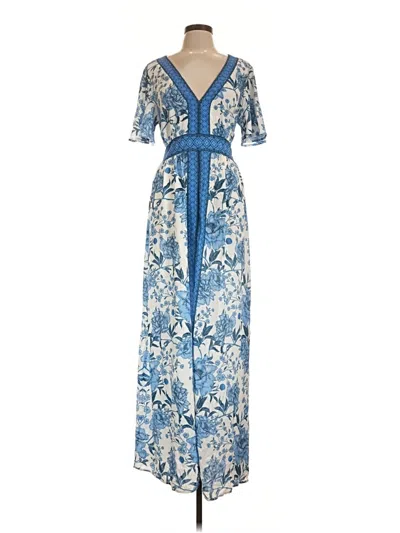 Pre-owned Vici Casual Dress In Blue