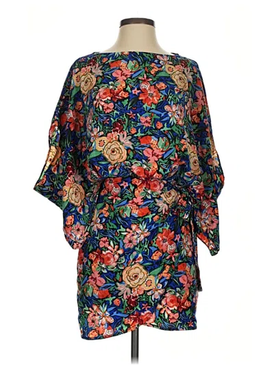 Pre-owned Vici Casual Dress In Blue