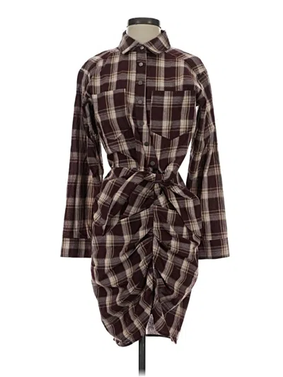 Pre-owned Vici Casual Dress In Brown