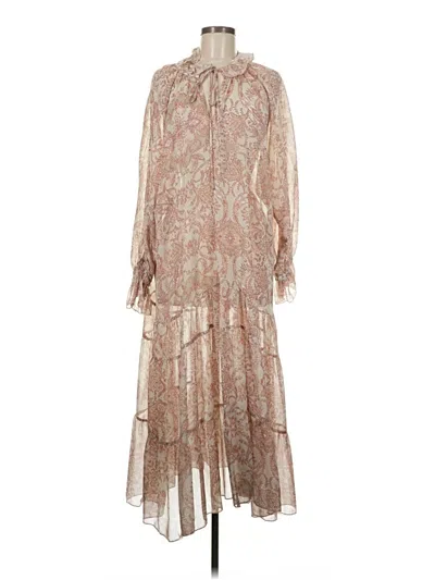Pre-owned Vici Casual Dress In Brown