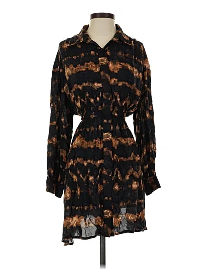 Pre-owned Vici Casual Dress In Brown