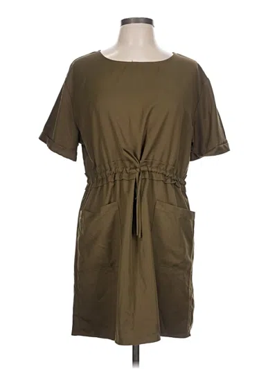 Pre-owned Vici Casual Dress In Brown
