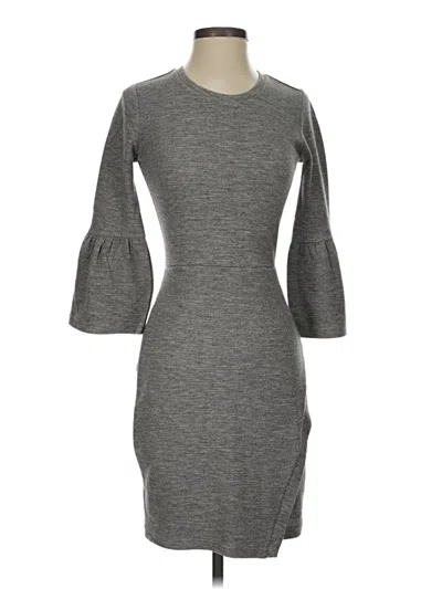 Pre-owned Vici Casual Dress In Gray