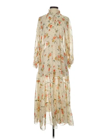 Pre-owned Vici Casual Dress In Ivory