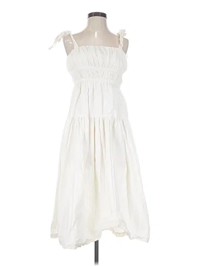 Pre-owned Vici Casual Dress In Ivory