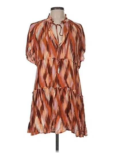 Pre-owned Vici Casual Dress In Orange