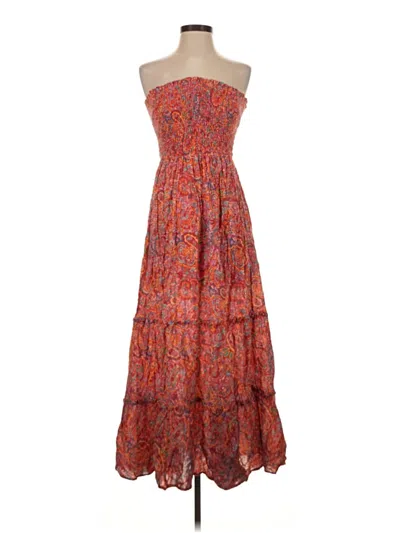 Pre-owned Vici Casual Dress In Orange