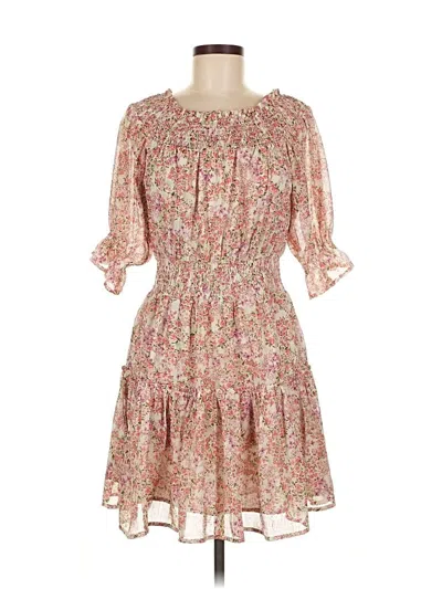 Pre-owned Vici Casual Dress In Pink