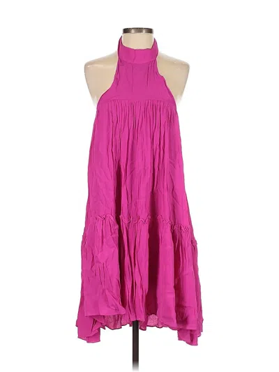 Pre-owned Vici Casual Dress In Pink