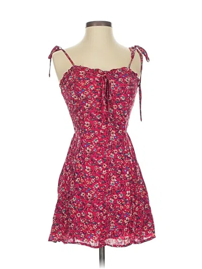 Pre-owned Vici Casual Dress In Pink