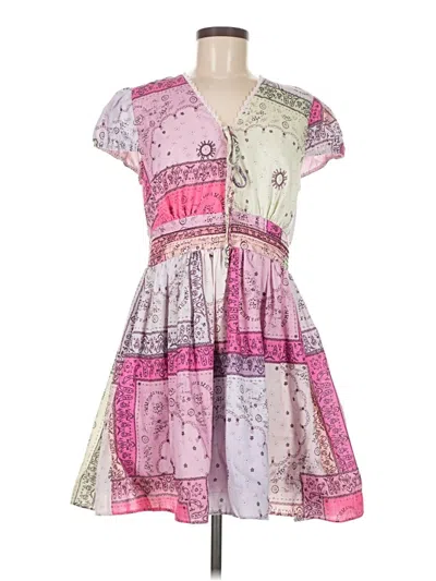 Pre-owned Vici Casual Dress In Pink