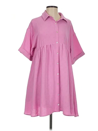 Pre-owned Vici Casual Dress In Pink