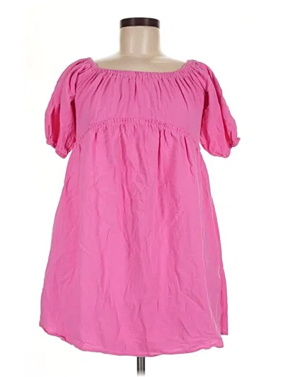Pre-owned Vici Casual Dress In Pink