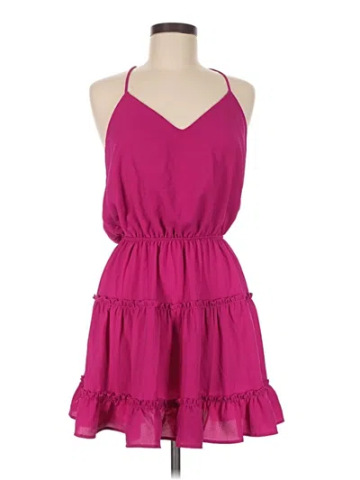 Pre-owned Vici Casual Dress In Pink