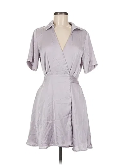 Pre-owned Vici Casual Dress In Purple