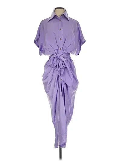Pre-owned Vici Casual Dress In Purple
