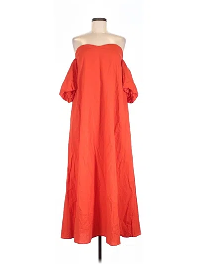 Pre-owned Vici Casual Dress In Red
