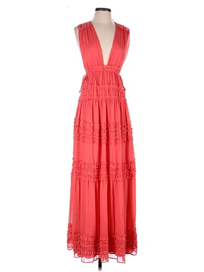 Pre-owned Vici Casual Dress In Red