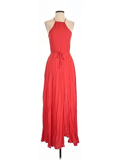 Pre-owned Vici Casual Dress In Red