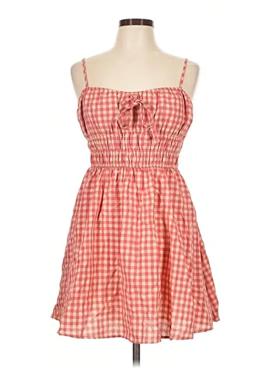 Pre-owned Vici Casual Dress In Red