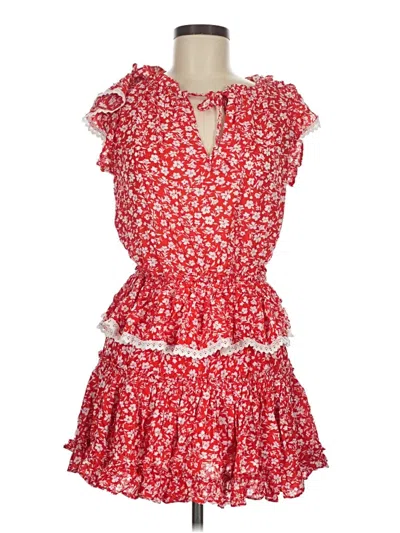 Pre-owned Vici Casual Dress In Red