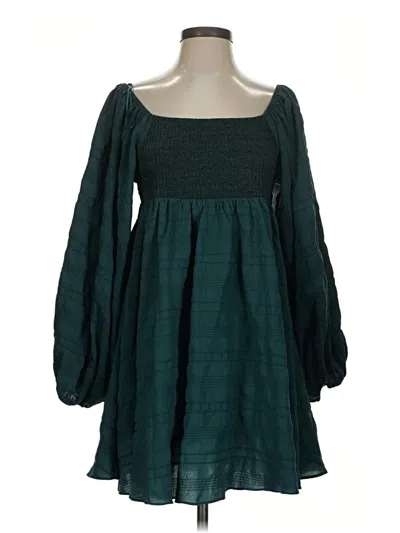 Pre-owned Vici Casual Dress In Teal