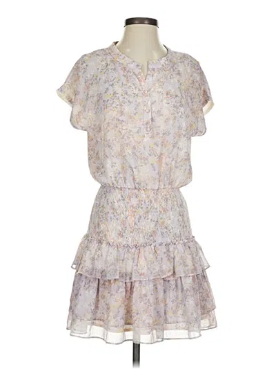 Pre-owned Vici Casual Dress In White