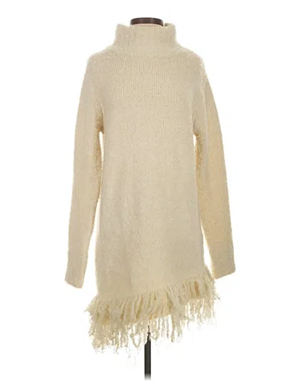 Pre-owned Vici Casual Dress In White