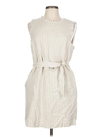 Pre-owned Vici Casual Dress In White