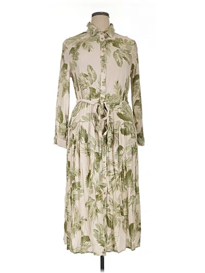Pre-owned Vici Casual Dress In White
