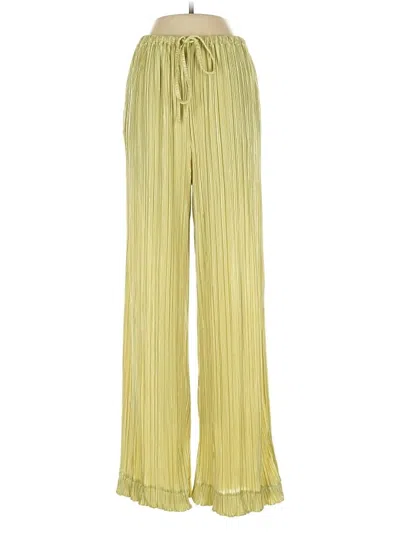 Pre-owned Vici Casual Pants In Yellow