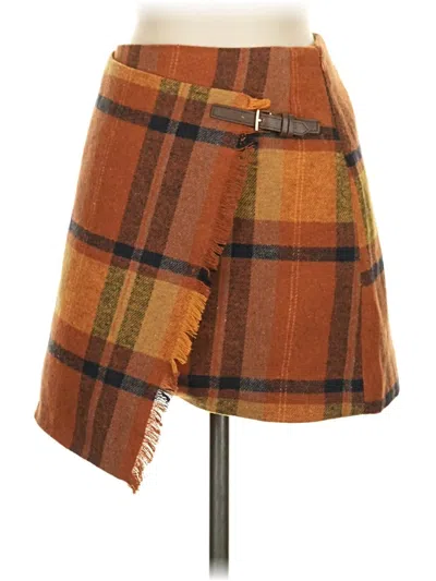 Pre-owned Vici Casual Skirt In Orange
