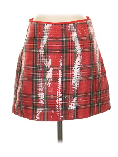 Pre-owned Vici Casual Skirt In Red