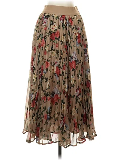 Pre-owned Vici Casual Skirt In Tan
