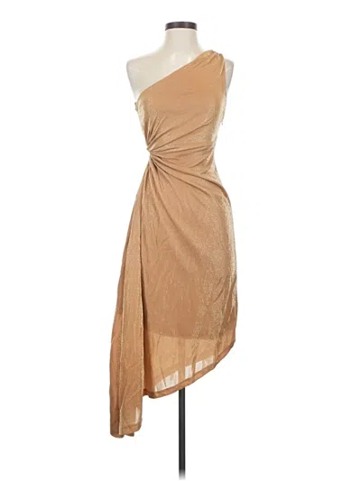 Pre-owned Vici Cocktail Dress In Brown