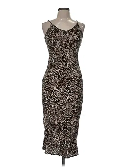 Pre-owned Vici Cocktail Dress In Brown