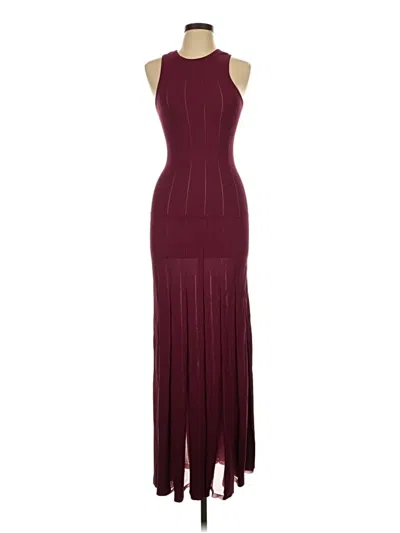 Pre-owned Vici Cocktail Dress In Burgundy