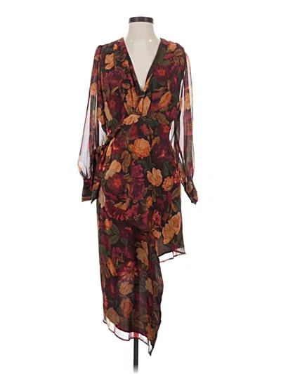 Pre-owned Vici Cocktail Dress In Burgundy