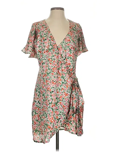 Pre-owned Vici Cocktail Dress In Tan