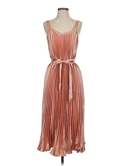 Pre-owned Vici Cocktail Dress In Tan