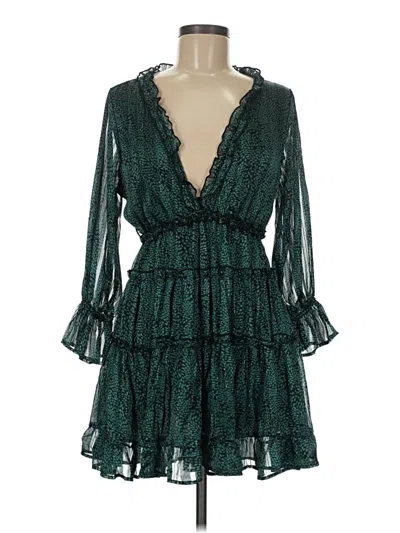 Pre-owned Vici Cocktail Dress In Teal
