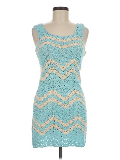 Pre-owned Vici Cocktail Dress In Teal