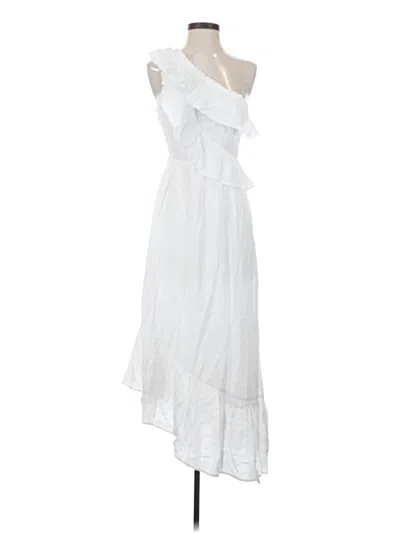 Pre-owned Vici Cocktail Dress In White