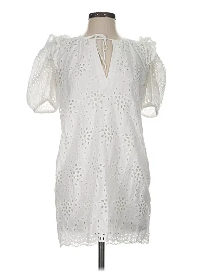 Pre-owned Vici Cocktail Dress In White