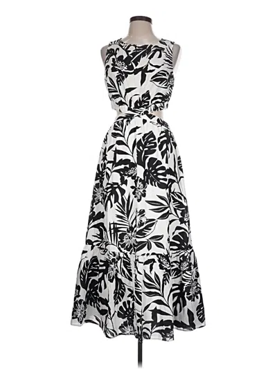 Pre-owned Vici Cocktail Dress In White