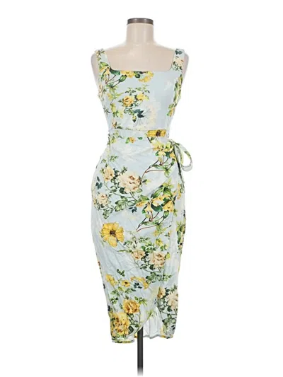 Pre-owned Vici Cocktail Dress In Yellow